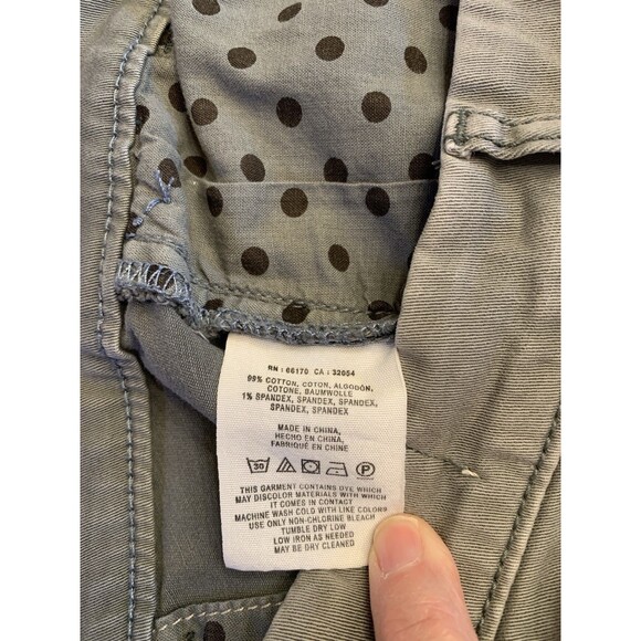 Anthropologie Pilcro Moss Green Pants Jeans Women's 35x29 Hyphen Fit Embroidered - Picture 14 of 14